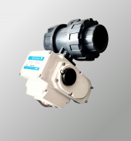 Шаровый кран ПВХ с электроприводом 220V EKKST/220АС  